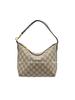Ophidia Съемный плечевой ремень Застежка-молния Сумка Supreme из холста для ношения в руке или на плече Женская Коричневая