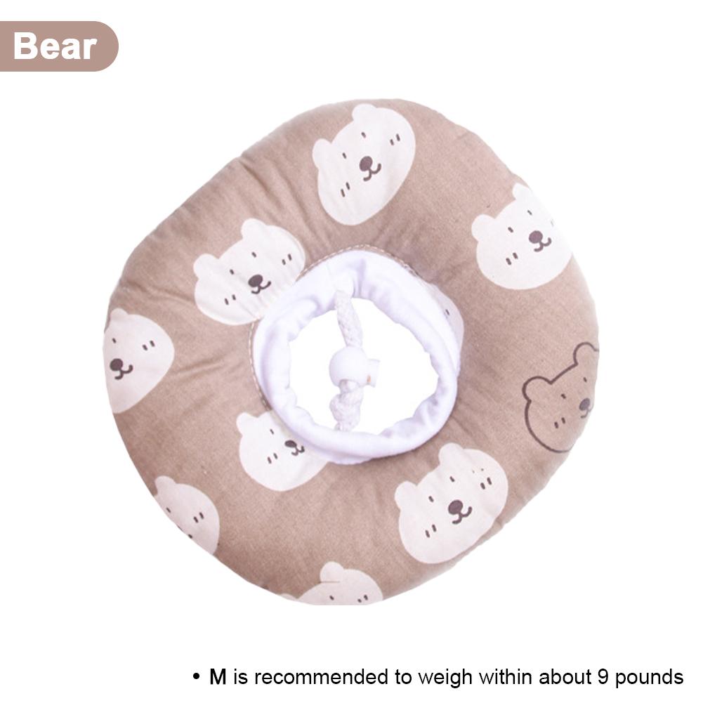 Электронный ошейник для кошек, защита от перегрева, ошейник Elizabeth, регулируемый ошейник из хлопковых смесей с принтом, круг Elizabeth для кошек