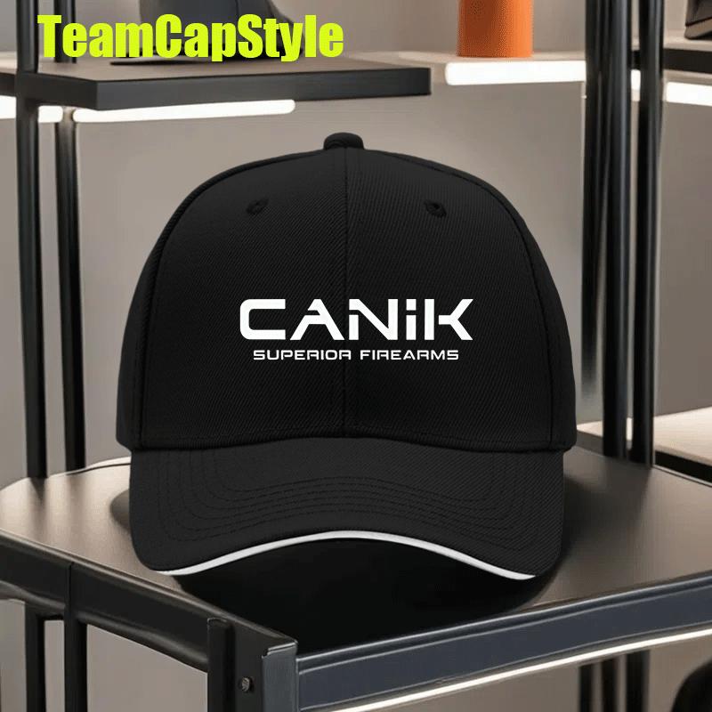 Или Кепка CANIK Premium Firearms Регулируемая с застежкой-кнопкой Легкая для Стрелкового Спорта, Уличной и Повседневной Носки