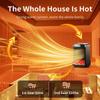 Portable Intelligent Heater Household 3D Dynamic Flame Electric Heater Multifunctional Timed PTC Speed Heater Fast Heating