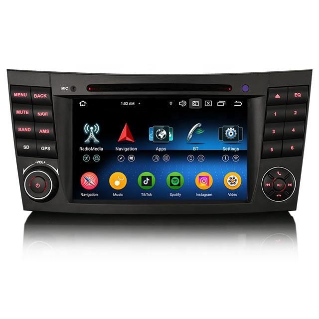 EU Erisin ES6781EN Octa-Core Android 14.0 GPS TPMS 4G DSP Car Stereo for Mercedes-Benz CLS Class W219 CarPlay BT5.0 Auto Radio