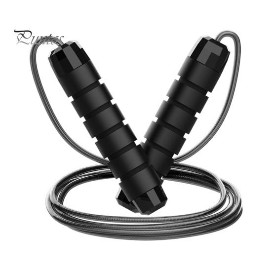 Скакалка из стальной проволоки 300 см. Регулируемая нескользящая ручка. Не спутывается. Физическое тестирование. Весовые тренировки. Студенты. Дети. Взрослые. Скакалка для фитнеса.