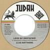 7-дюймовая пластинка CLIVE MATTHEWS - Love Of Rastafari / Даб-версия NSA7003 Judah/Nansa 2018 Европа Регги, Ска и Даб Б/У