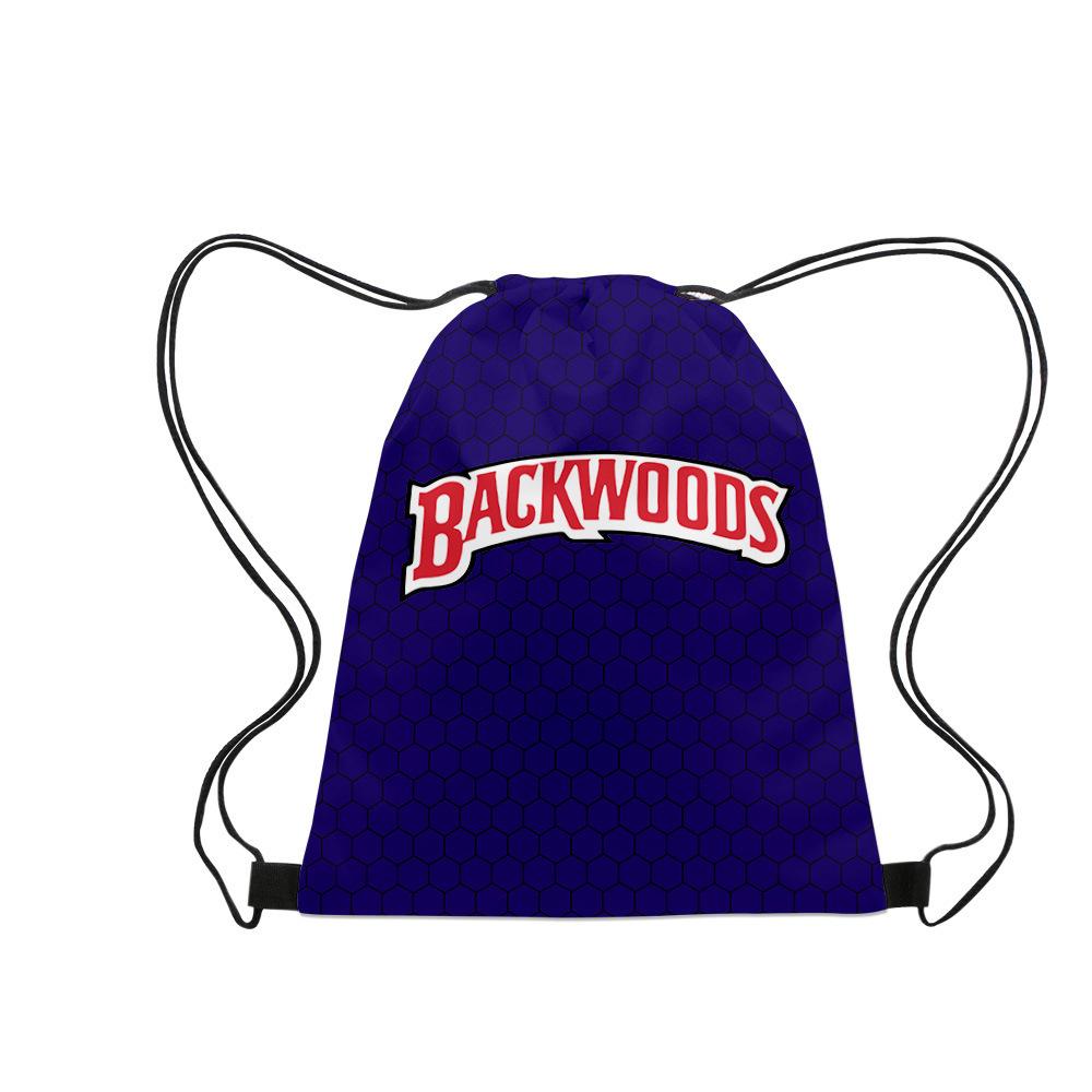 3D Backwoods Cigar 3D Drawstring Bag, Oxford Cloth Drawstring Bag
