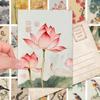 32pcs, Antique Floral and Botanical Postcards, Wall Stickers, Mailing Cards, Greeting Cards, DIY Postcards, Souvenir Postcards,