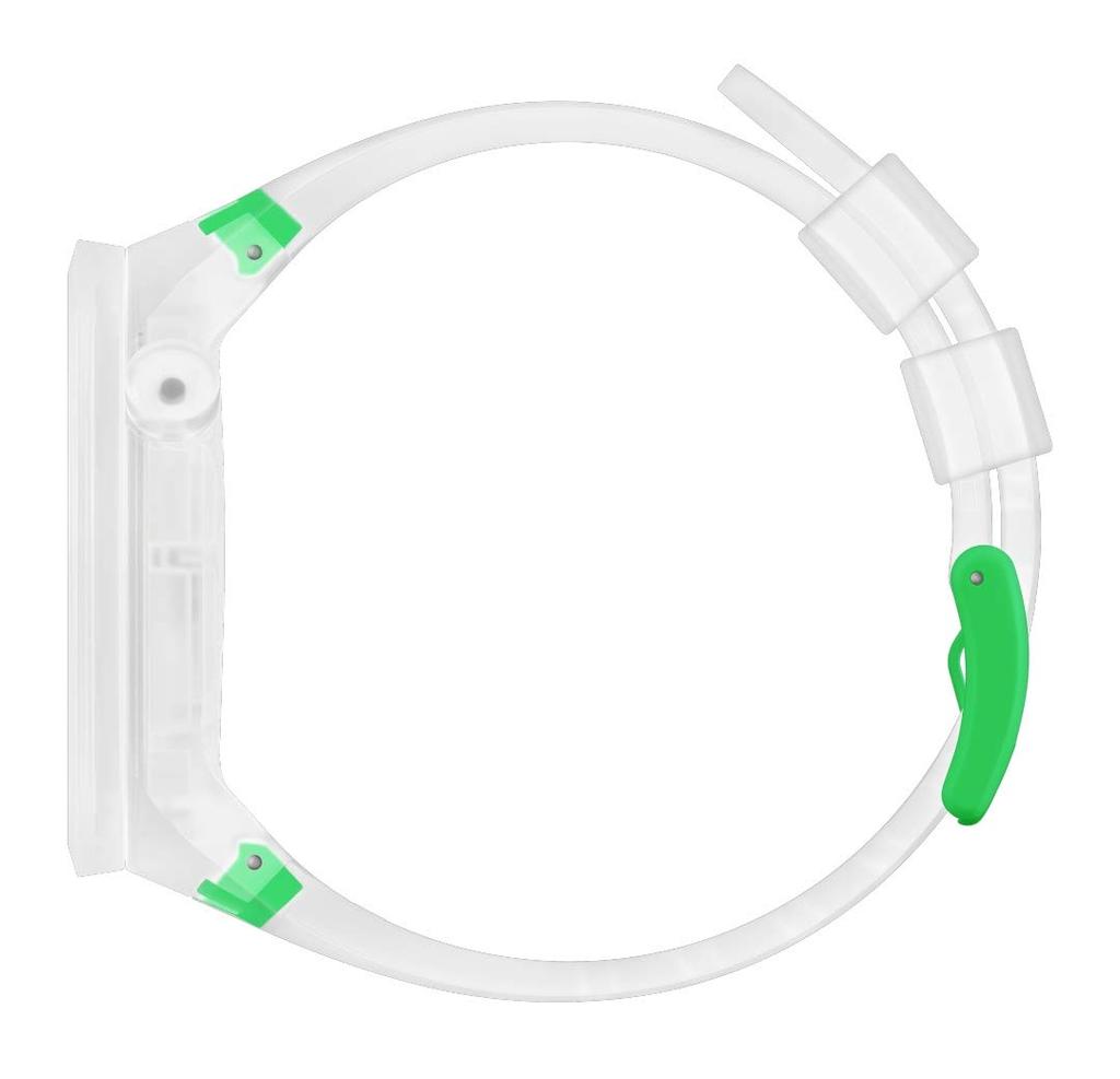 Наручные часы Swatch Big Bold GREENINJELLY SO27E104, Официальный японский продукт, Прозрачные