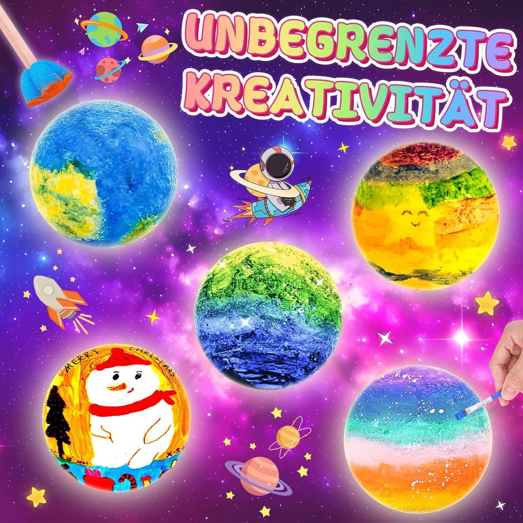 Набор для творчества для детей от 6 до 10 лет:Подарки для девочек 7-11 лет Поделки для девочек 8-11 лет Ночник Детский