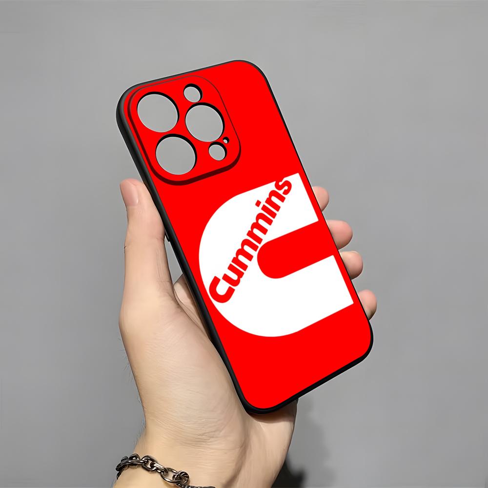 Gas Fueled Engine Cummins Phone Case For 16 Pro Max Iphone 15 14 Pro Max 13pro 11 X Xs Xr 8 7Plus Silicone Cover