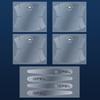 BBGH1 4/8pc Transparent Car Door Handle Cup Protector Film Anti Scratch Stickers For Opel OPC Astra J H G K Insignia Corsa D B E Mokka