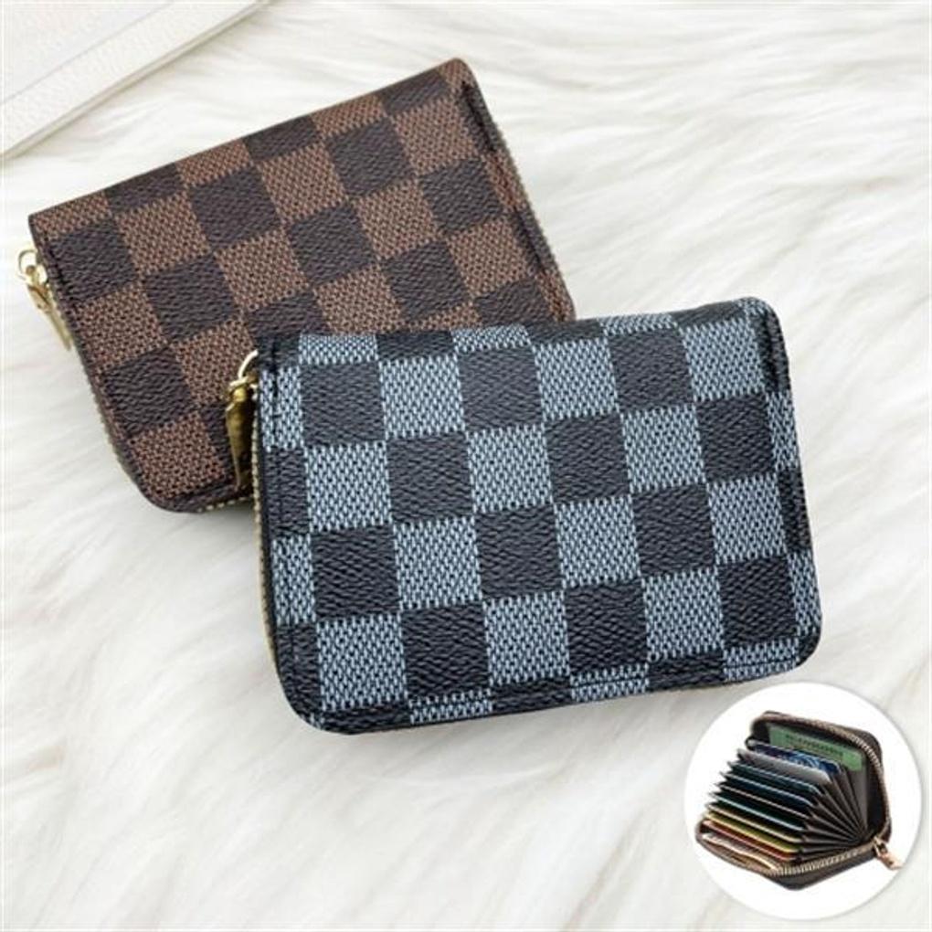 Accordion Check Card Wallet FD-0603