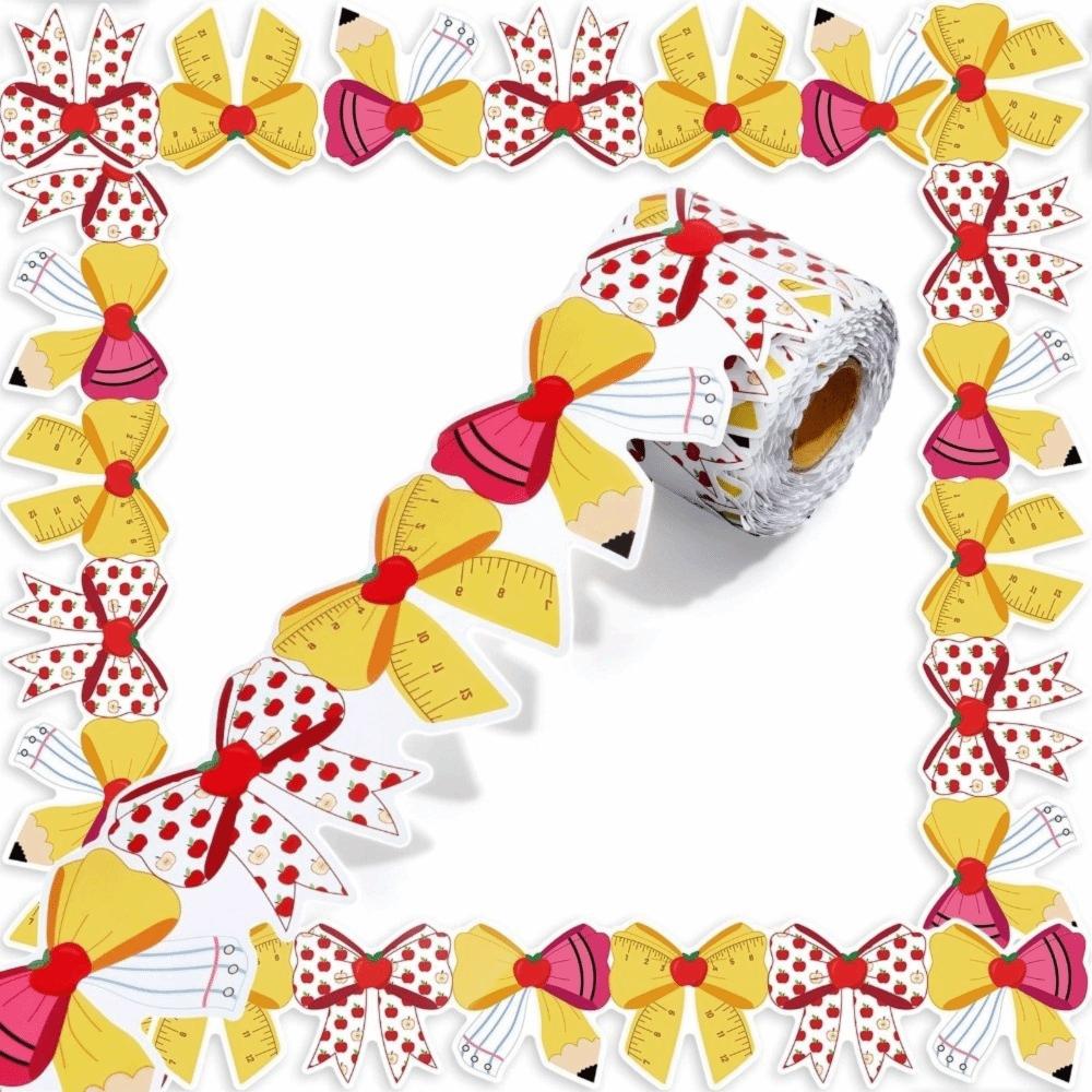Self-Adhesive Bulletin Board Trim Blackboard Decorative Stickers for Classroom Decorations