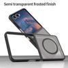 Для Magsafe Магнитный Беспроводной Зарядный Чехол Для Samsung Galaxy Z Flip7 Flip 7 5G Ударопрочный Матовый Задний Чехол Coque Fundas