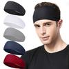 Sweatband for Men Women Elastic Sport Hairbands Head Band Yoga Headbands Headwear Headwrap Sports Hair Accessories Band