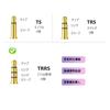 VCE Female to Female Relay Adapter Stereo Mini Plug Audio Cable Connection Extension Connector 4 Pins Gold Plated Set of 3 3.5mm 3.5mm (TRRS)