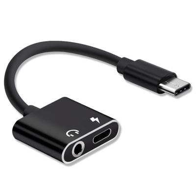 3,5-мм разъем для наушников USB C зарядный адаптер Type C на 3,5 мм адаптер для наушников Type-C аудиоразветвитель