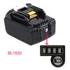 10 шт. Для аккумулятора Makitas Bl1830 Li-Ion Светодиодная наклейка-ключ Этикетка Аксессуары для инструментов Аккумулятор Li-Ion Светодиодная наклейка-ключ Этикетка Инструменты
