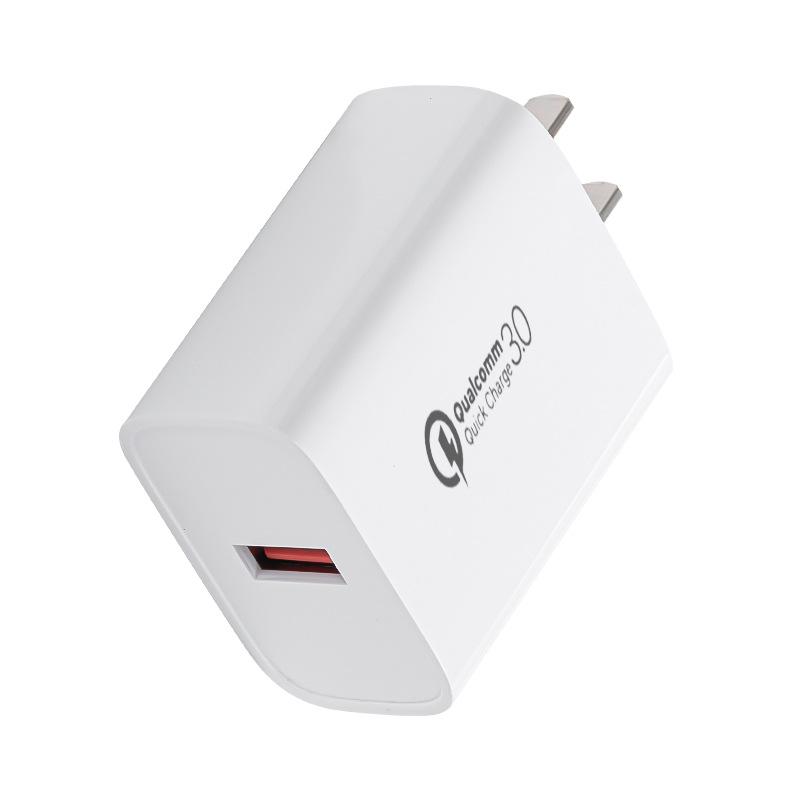 QC3.0 Быстрая зарядка для мобильного телефона Зарядное устройство USB-порт 5V3A Головка быстрой зарядки 18 Вт Мощность Адаптер питания Сейчас