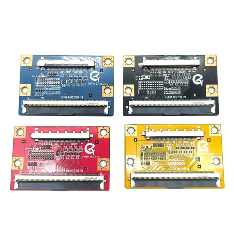 Плата-конвертер 96-контактный на 51-контактный Lvds Fpc Vbyone для ремонта замены панели 4K Lcd Led телевизора Адаптерная карта