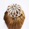 Furling Ladies Crochet Elastic Crystal Handmade Snood Hair Bun Headwear Bun Net Pearl Hair Nets