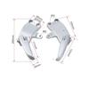 SYM Motorcycle Parts: New Xmax Folding Aluminum Alloy Pedals & Rear Seat Footrests