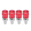 4PCS Black /Silver/ Gold /Blue/Red License Plate Screws Frame Bolts  Car Plate Installation