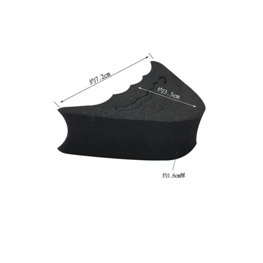 1 Pair Shoe Toe Plug Adjustable Size Anti Pain Forefoot Pad High Heels Filled Non Slip Soft And Thick