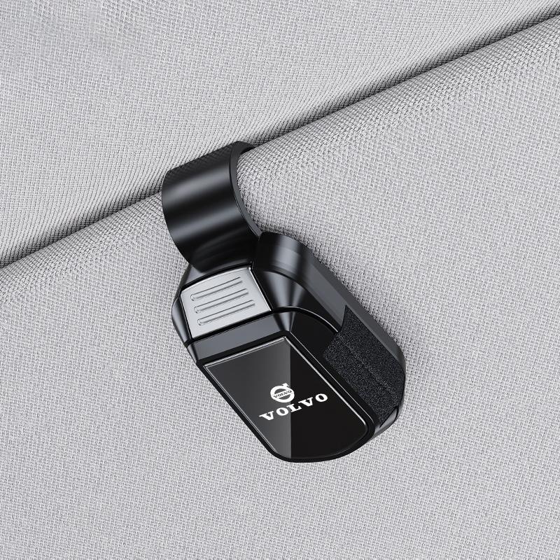 Mirror Style Car Sun Visor Glasses Holder Sunglasses Clip For Volvo V60 V40 XC90 S60 C30 XC60 V50 Olestar AWD XC40 Car Interior