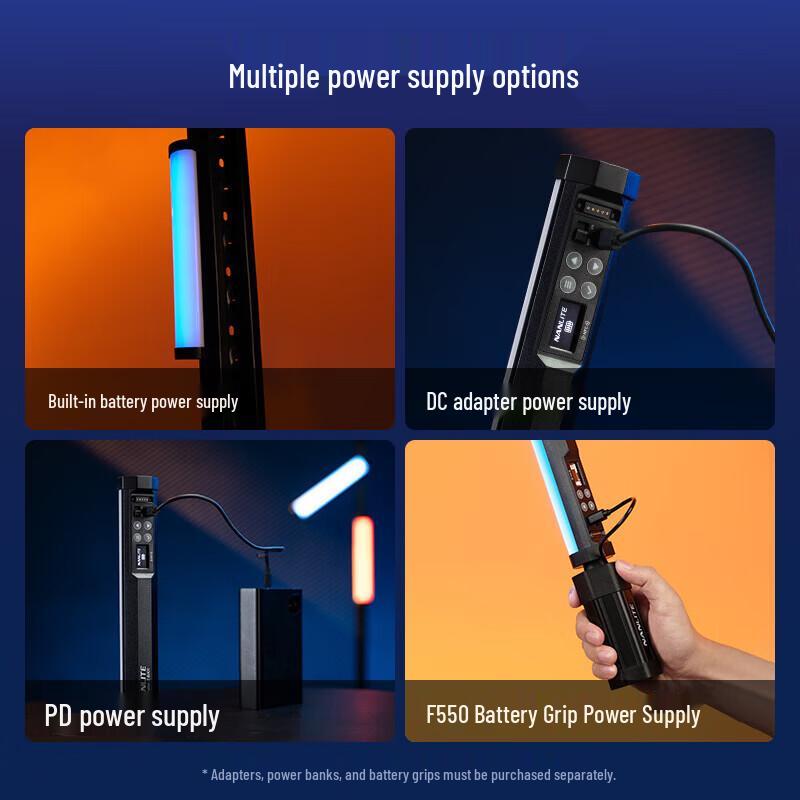 NANLITE PavoTube II 6XR RGB Полноцветный светодиодный пиксельный трубчатый светильник