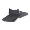 Carbon fiber ABS Inner Door Handle Bowl Cover Trim For Jaguar F-TYPE 2013-24