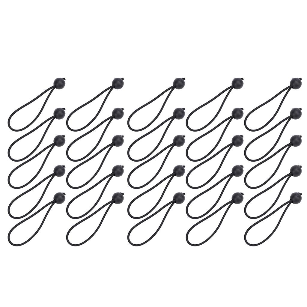 25 шт. шариков для банджи 15 см 3,5 мм эластичная веревка шарики для шнура для кемпинга тент для хранения тент Ti