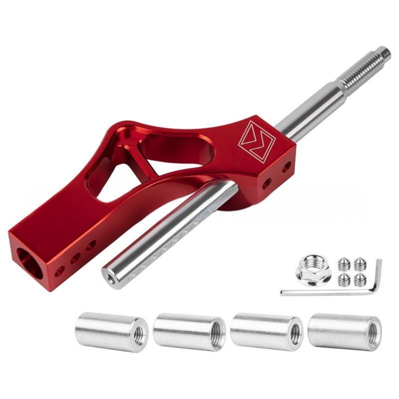 Регулируемый удлинитель ручки переключения передач автомобиля, универсальная посадка, алюминиевый рычаг переключения передач, эргономичный, для повышения комфорта вождения