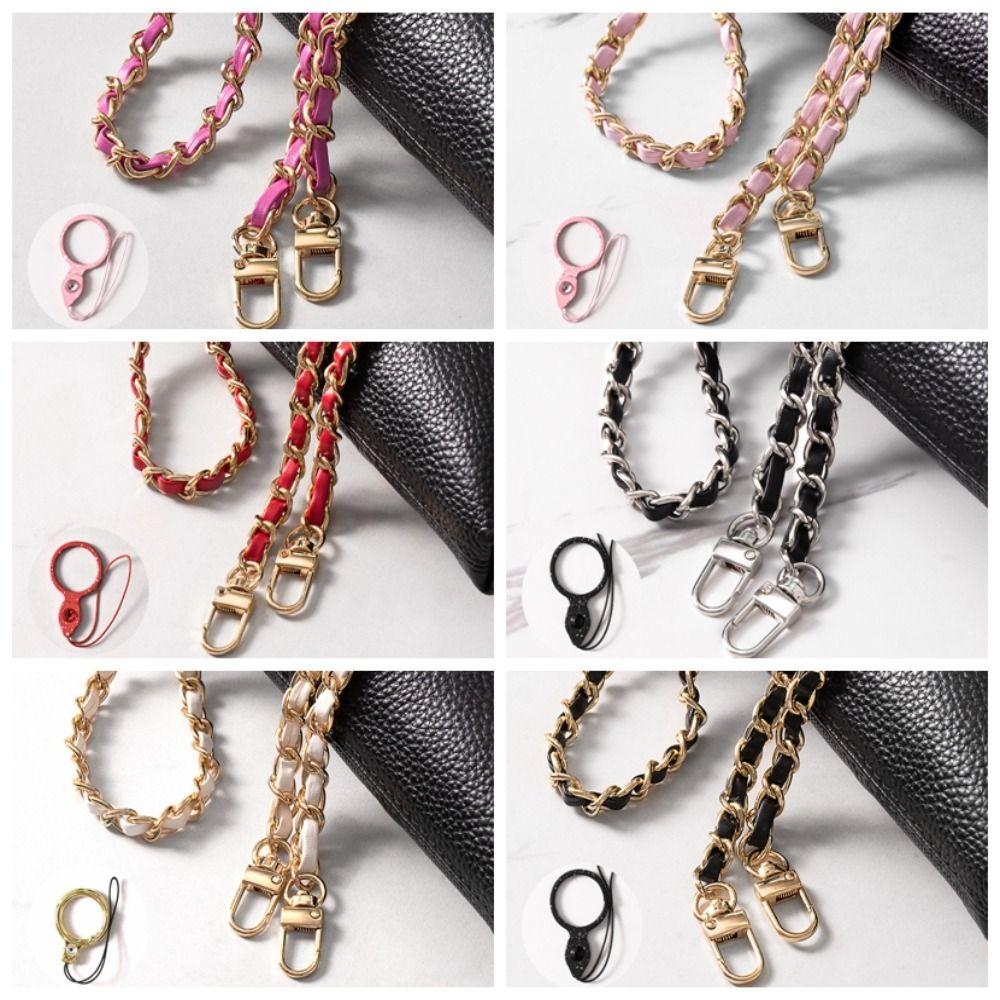 ПУ Кожа Металл Кожаная Цепочка Металл Кожаный Брелок Шнурок для Мобильного Телефона для Подвешивания Телефона