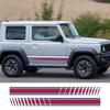Боковые наклейки на двери автомобиля Виниловые наклейки Для SUZUKI JIMNY JB64W JB74W JC74 WAGON 2-дверный 4-дверный Наклейки для украшения кузова автомобиля Аксессуары