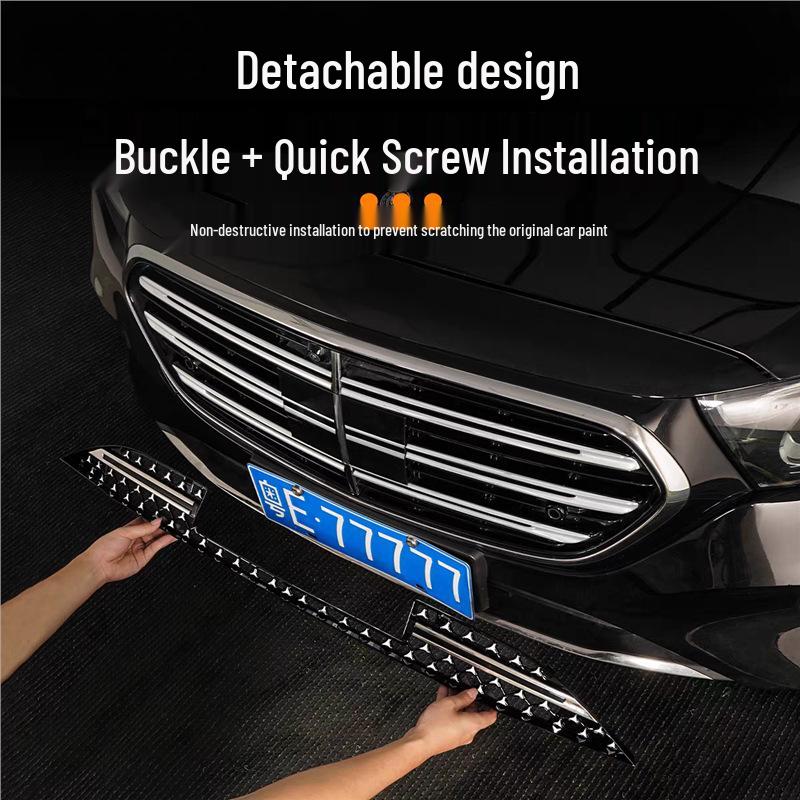 Mercedes-Benz E-Class 24-26 Anti-Insect Grille Net: E300L E260L Protection & Interior Mod Accessories