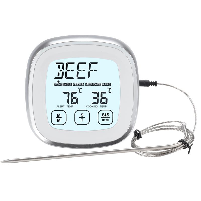 Household Thermometer Digital Stainless Steel Probe Thermometer Bbq Thermometer Ce Certified For Infant Formula Preparation Soup