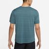 Nike Мужская футболка для бега Серо-зеленая CU5993-387