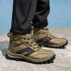 Мужская уличная походная обувь для мужчин, прочная водонепроницаемая обувь для скалолазания, тактические ботинки, нескользящие горные зимние треккинговые кроссовки
