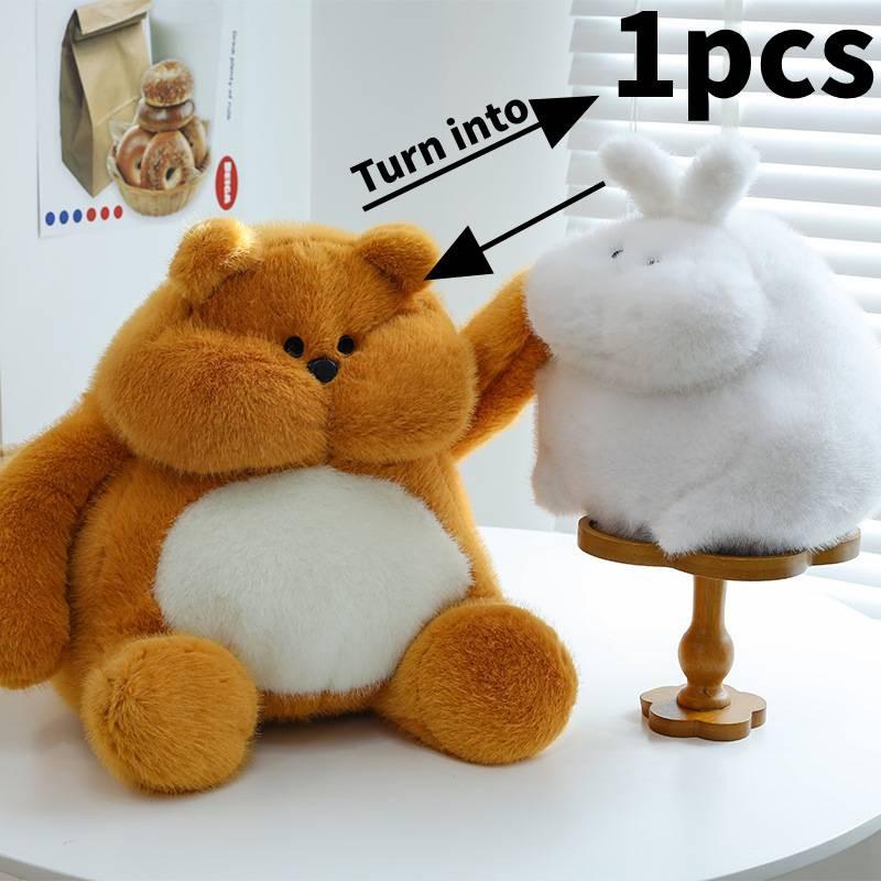 Превратите Мишку Сопливого в Плюшевую Игрушку Кролика, Мультяшную Мягкую Куклу для Украшения, Детский Подарок