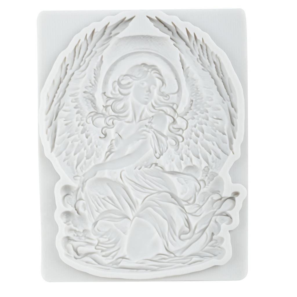 Ангел Силиконовые Формы Ангел Форма для Мастики Инструменты для Украшения Торта Топпер для Кекса Конфета Шоколад Форма для Гампасты