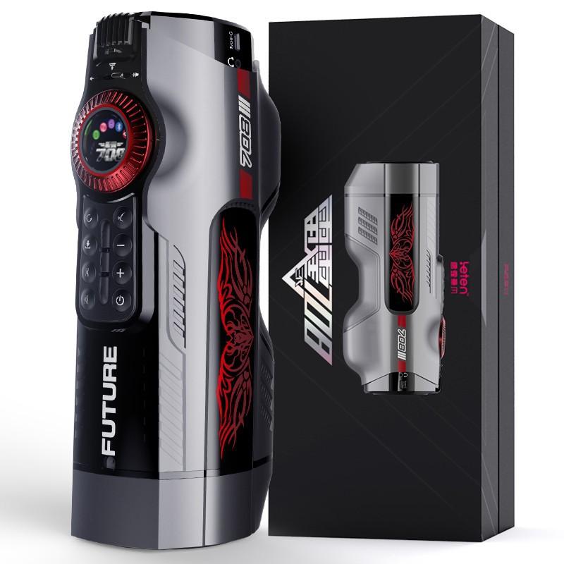 Поколение Автоматический Телескопический Мужской Мастурбатор Вагина Реальная Киска Нагревание Стоны Мастурбация Секс-Игрушка Для Мужчин