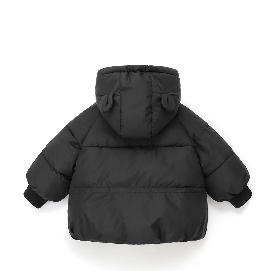 Winter Kids Jackets Boys Girls Cotton Coat Thicken Hooded Clothing Children's Outerwears
