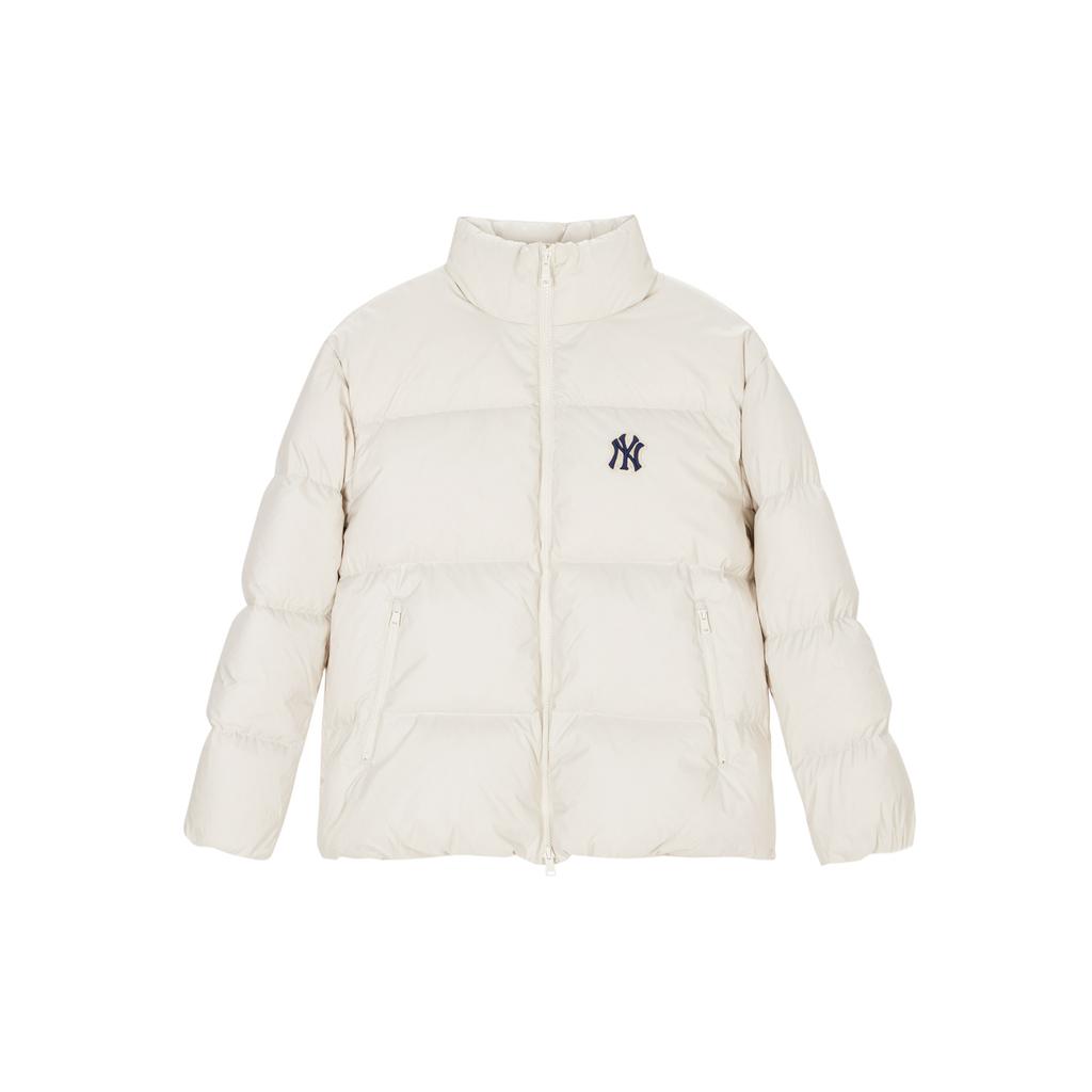 Новые пуховики MLB New York Yankees Унисекс Слоновая кость 3ADJM0636-50IVS
