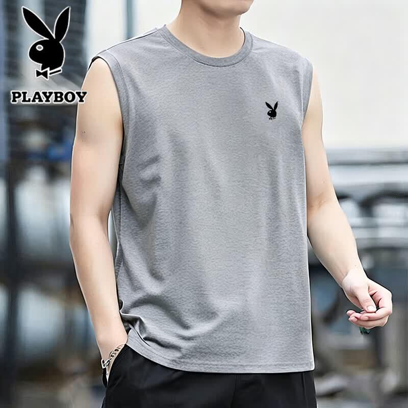 PLAYBOY Мужская летняя майка без рукавов