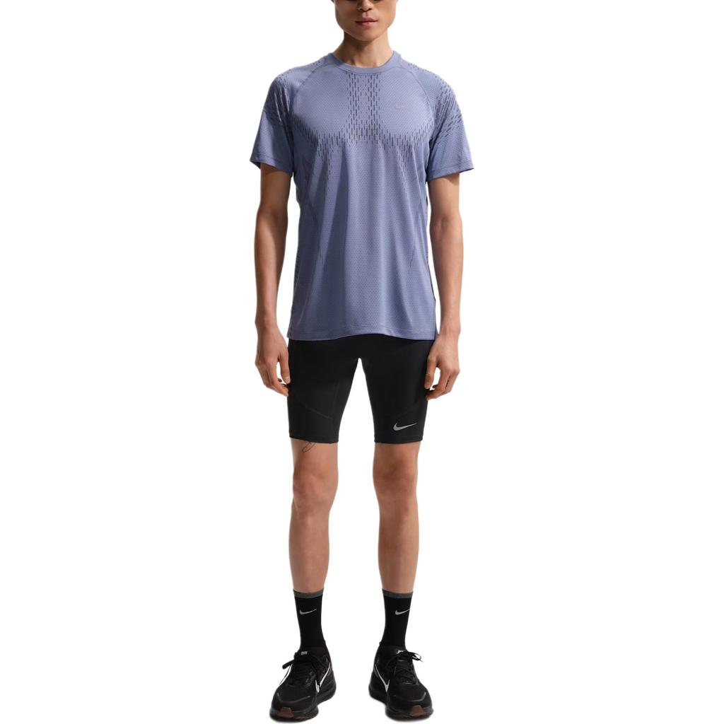 Nike Мужские беговые шорты Dri-Fit Stride с логотипом, светоотражающие, облегающие, IF2041-010