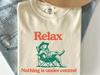 Comfort Colors® Chill Golden Retriever Vintage Shirt, Relax Nothing Is Under Control Goldie Dog Tee
