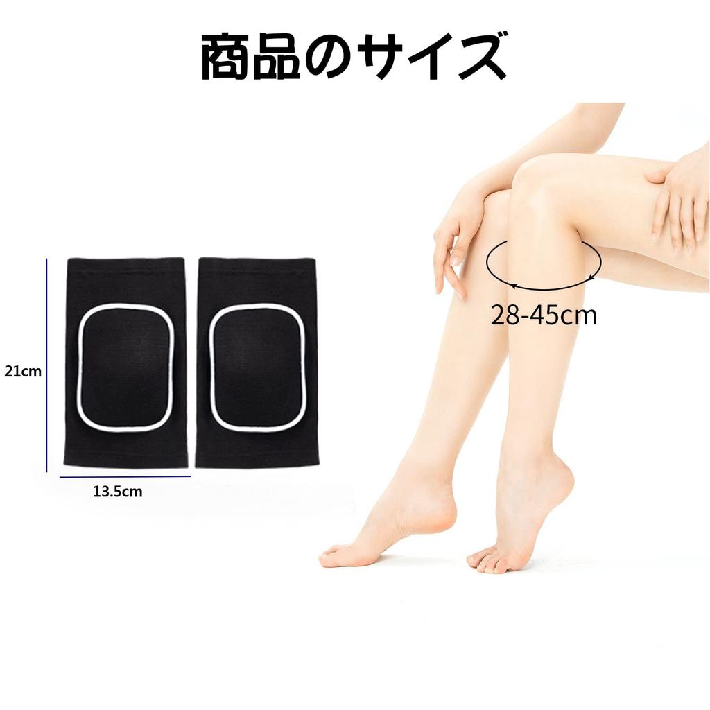 Knee Pads for and Other for Both with and Protection for and Outdoor Work Farming, Gardening, Work, Black, Knees, Thick, Lightweight,