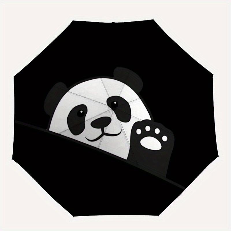 1pc Panda Paw Automatic Open/close, All-Season Portable Folding Umbrella, Travel, Everyday, Formal Events059