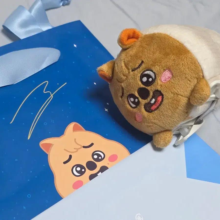 STRAY KIDS Ski Zoo GIGO Doll + Shopping Bag Han Quokka Set SKZ SKZ