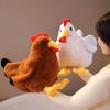 Cute Chick Plush Toy Simulation Rooster Hen Soft Pillow Stardew Valley Game Stuffed Doll Peluche Children's Gift Toy