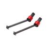 2Pcs RC CVD Drive Shaft High Hardness Durable Stable Easy Assembly CVD Drive Shaft for Traxxas